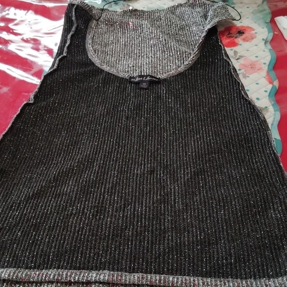 For Love & Lemons Constance Sparkle Slip Party Dress Silver Size Xs - Picture 7 of 9